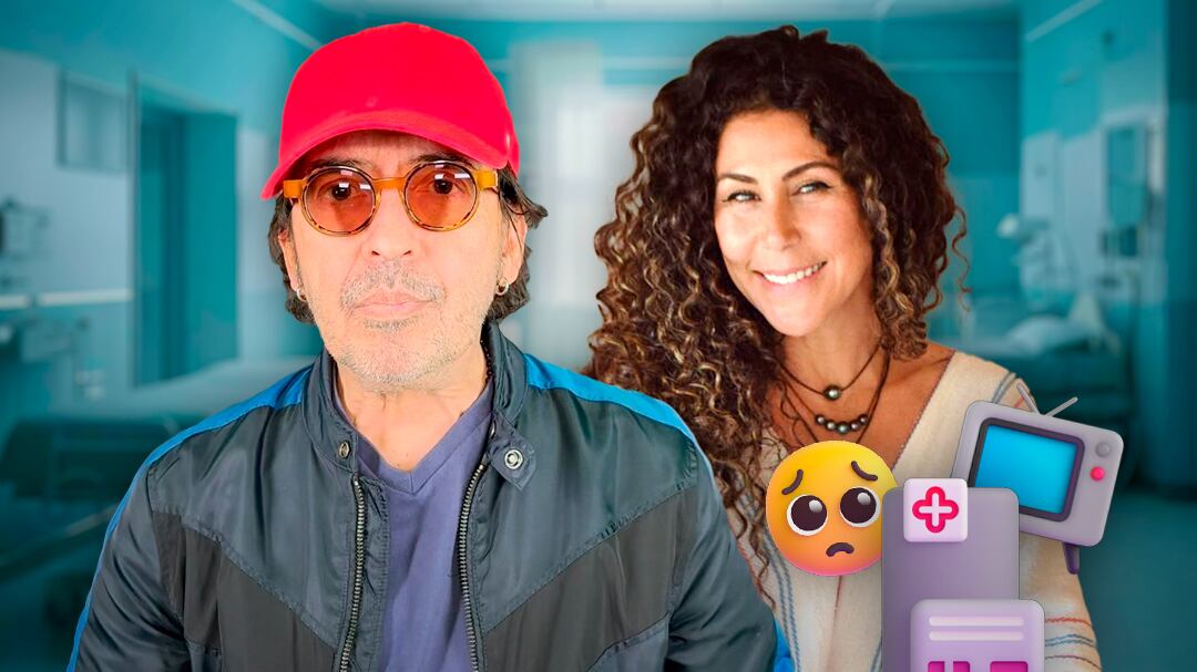 ¿Qué tiene Memo del Bosque? El productor reaparece muy delgado en el hospital junto a Vica Andrade y sus hijos