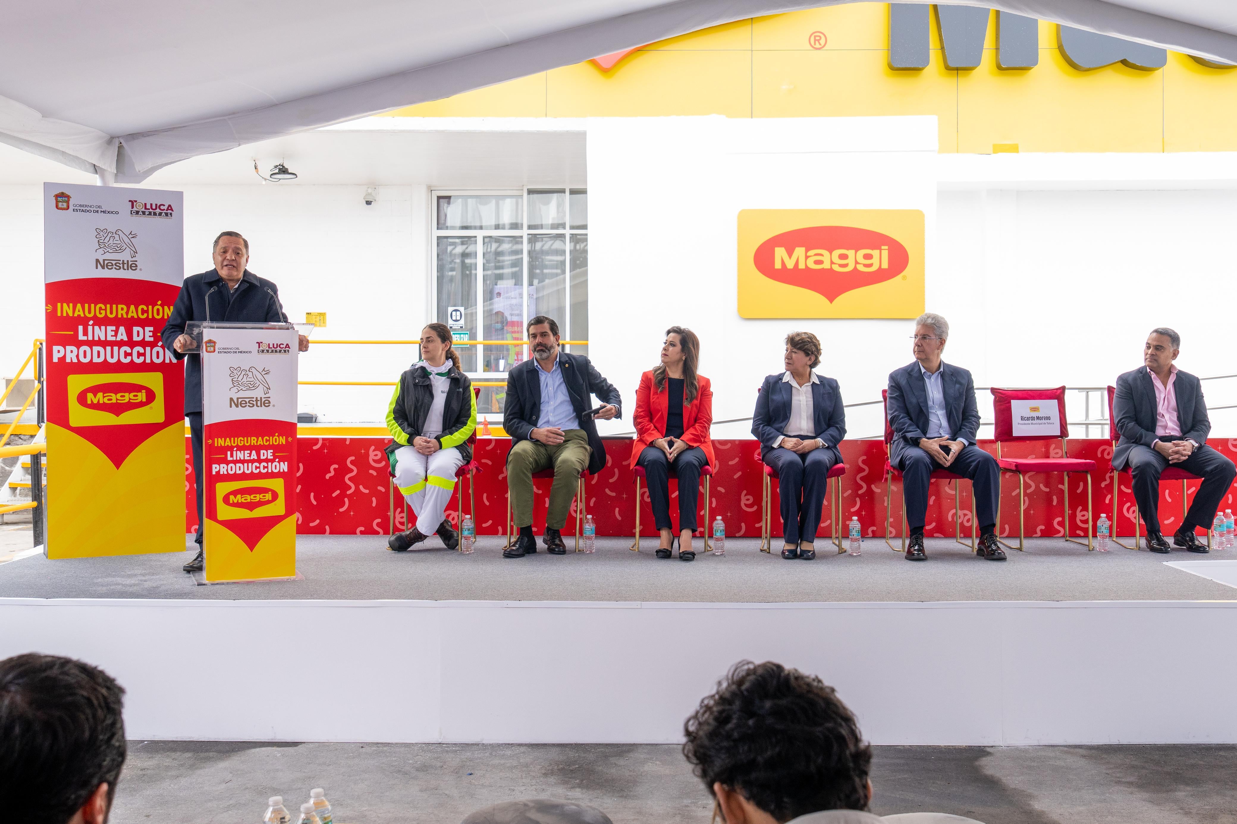 Nestlé invierte en Toluca: nueva línea de producción Maggi y convenio con el municipio.