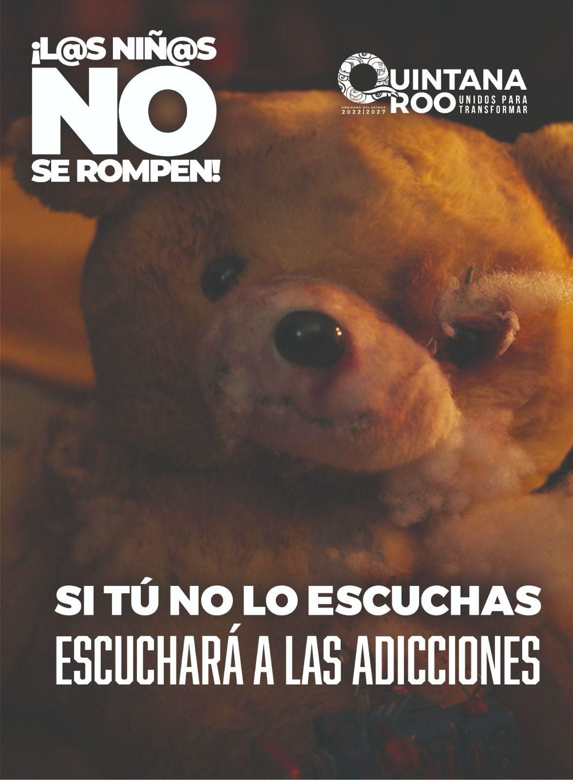 Mara Lezama presenta la campaña “Los niños no se rompen"