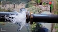 Fuerte fuga de agua sorprende a vecinos de San Francisco Tlalnepantla, Xochimilco