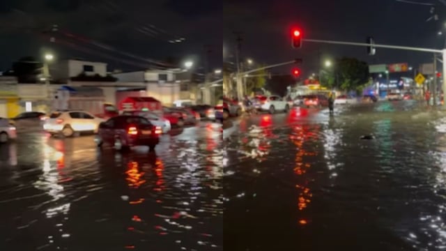 Lluvias provocan inundaciones en Ecatepec