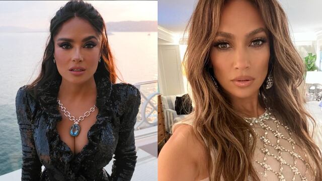 Jennifer Lopez  y Salma Hayek