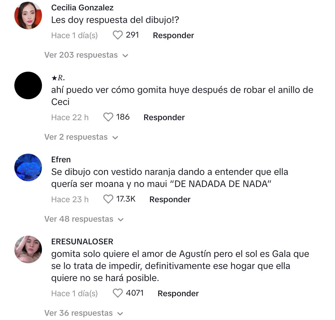 Maryfer Centeno analiza el dibujo de Gomita y los usuarios opinan