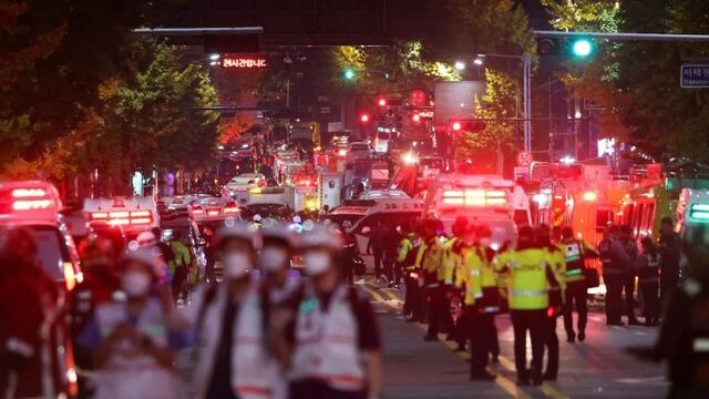 Estampida en Corea del Sur