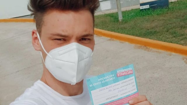 Joven argentino covid