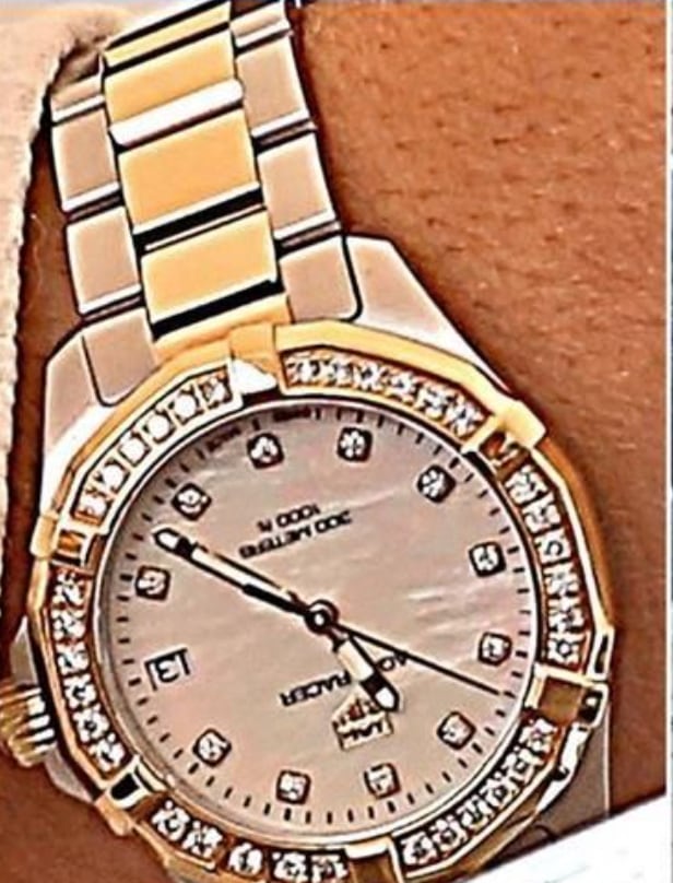 Reloj Tag Hauer de Sandra Cuevas