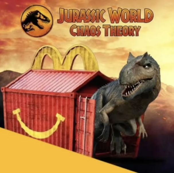 Cajita Feliz de McDonald’s de Jurassic World