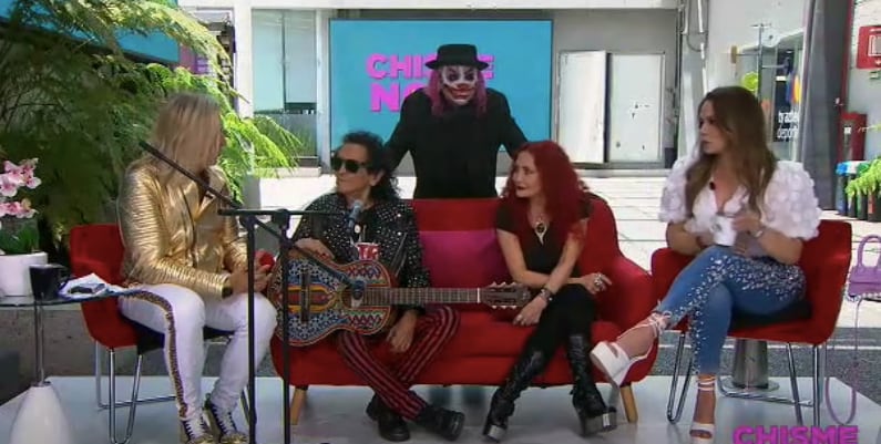 Alex Lora y Chela Lora en Chisme No Like