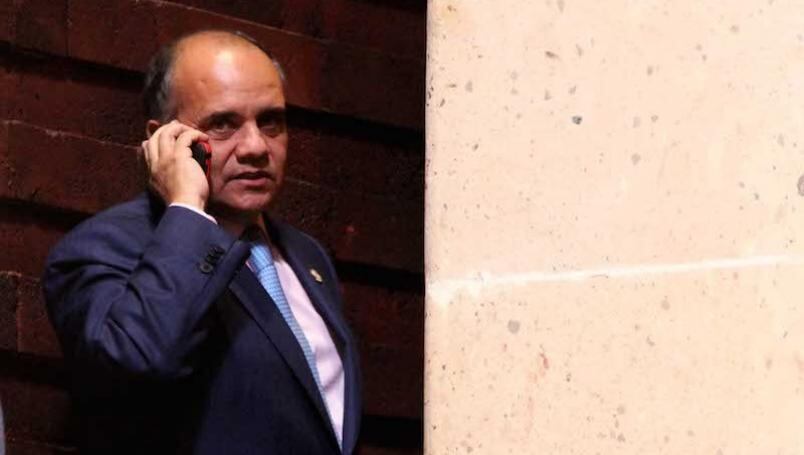 Manuel Añorve Baños, senador y aspirante a la candidatura por la coalición PRI-PRD