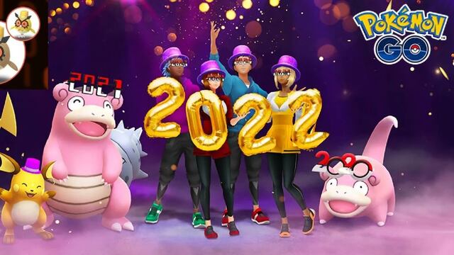 Pokémon Go evento de Año Nuevo 2021