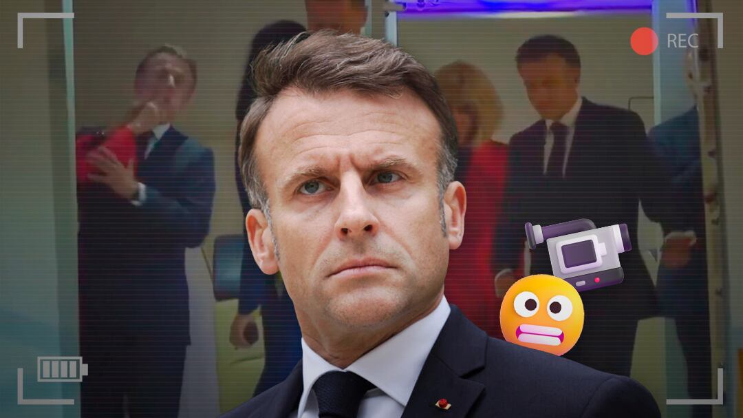 VIDEO: Esposa de Emmanuel Macron lo cachetea frente a las cámaras en Vietnam
