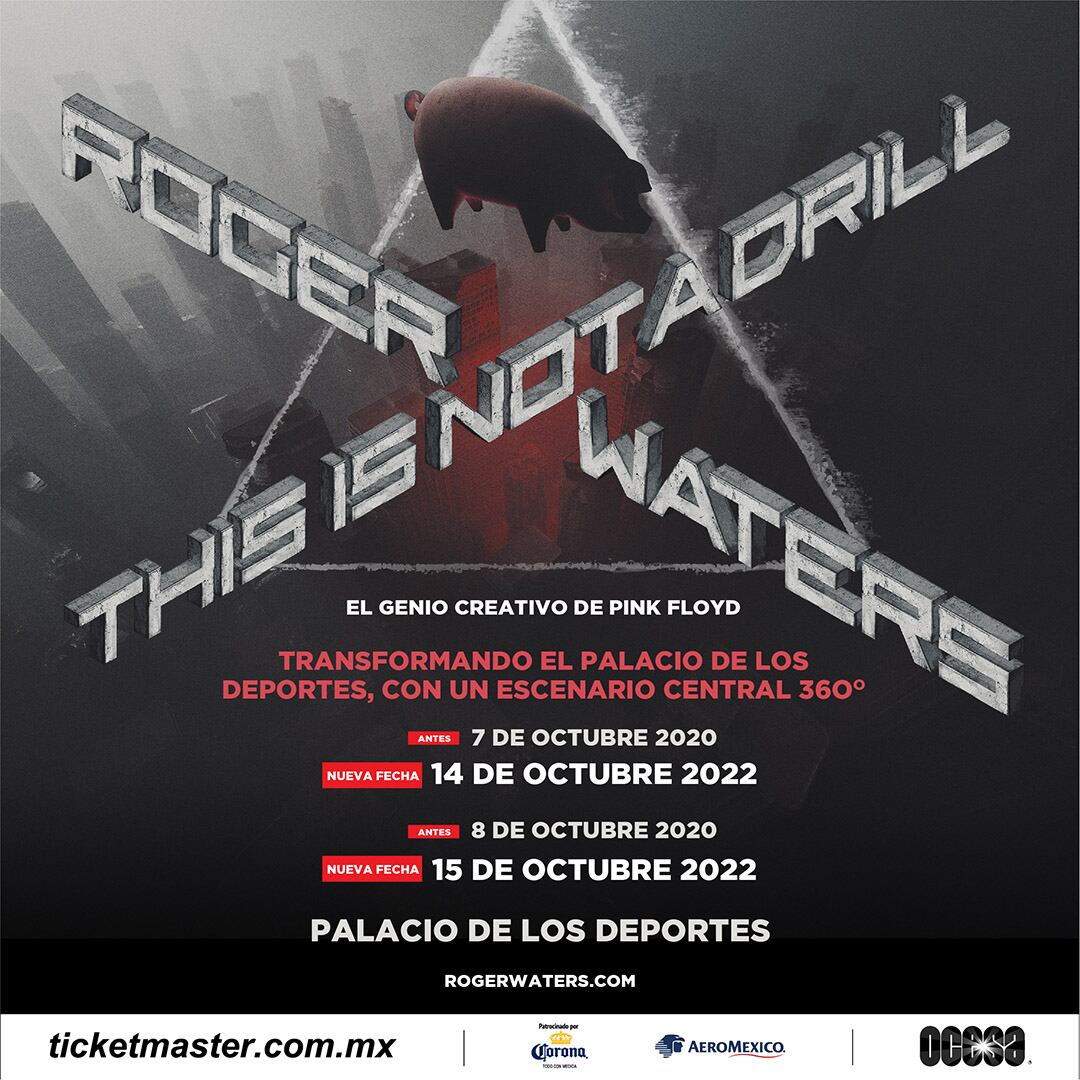 Conciertos Roger Waters en México