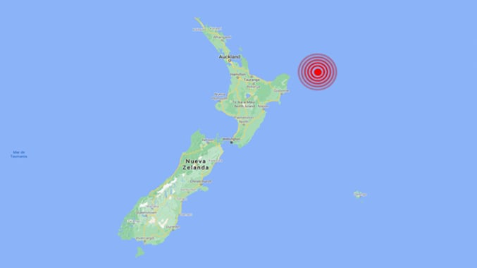 Se registra fuerte sismo en Nueva Zelanda