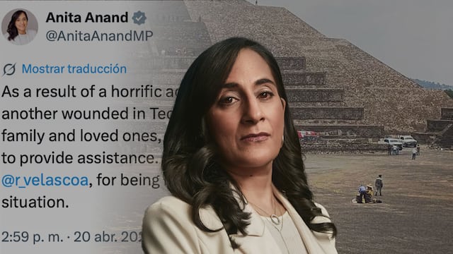 Canciller de Canadá condena balacera en Teotihuacán