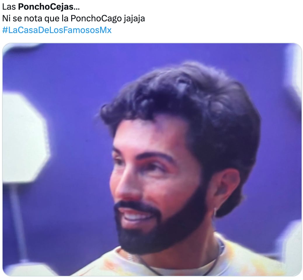 Poncho de Nigris y sus cejas desatan memes en redes sociales
