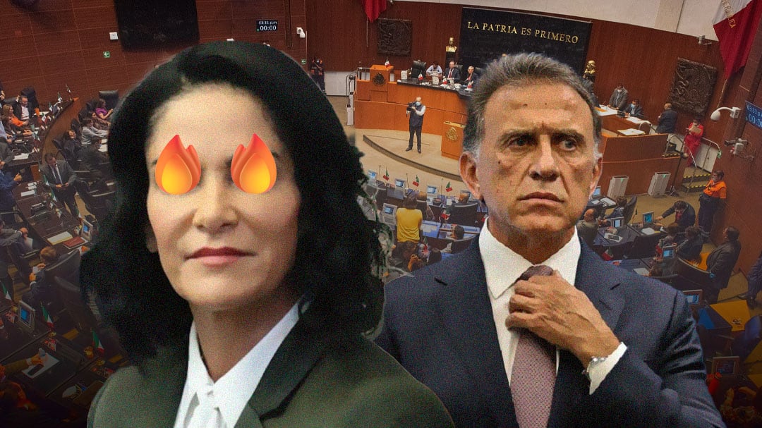 Lydia Cacho reclama a Morena los aplausos a Miguel Ángel Yunes Linares en la Cámara de Senadores