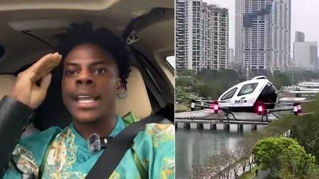 Speed conduce un taxi volador en China