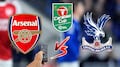 Arsenal vs Crystal Palace: A qué hora y dónde ver los cuartos de final de la Carabao Cup