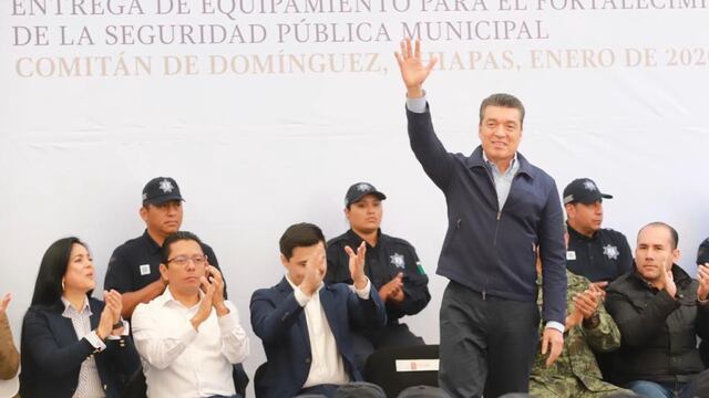 Rutilio Escandón Cadenas señaló que velar por la seguridad requiere de un esfuerzo diario de los tres órdenes de gobierno.