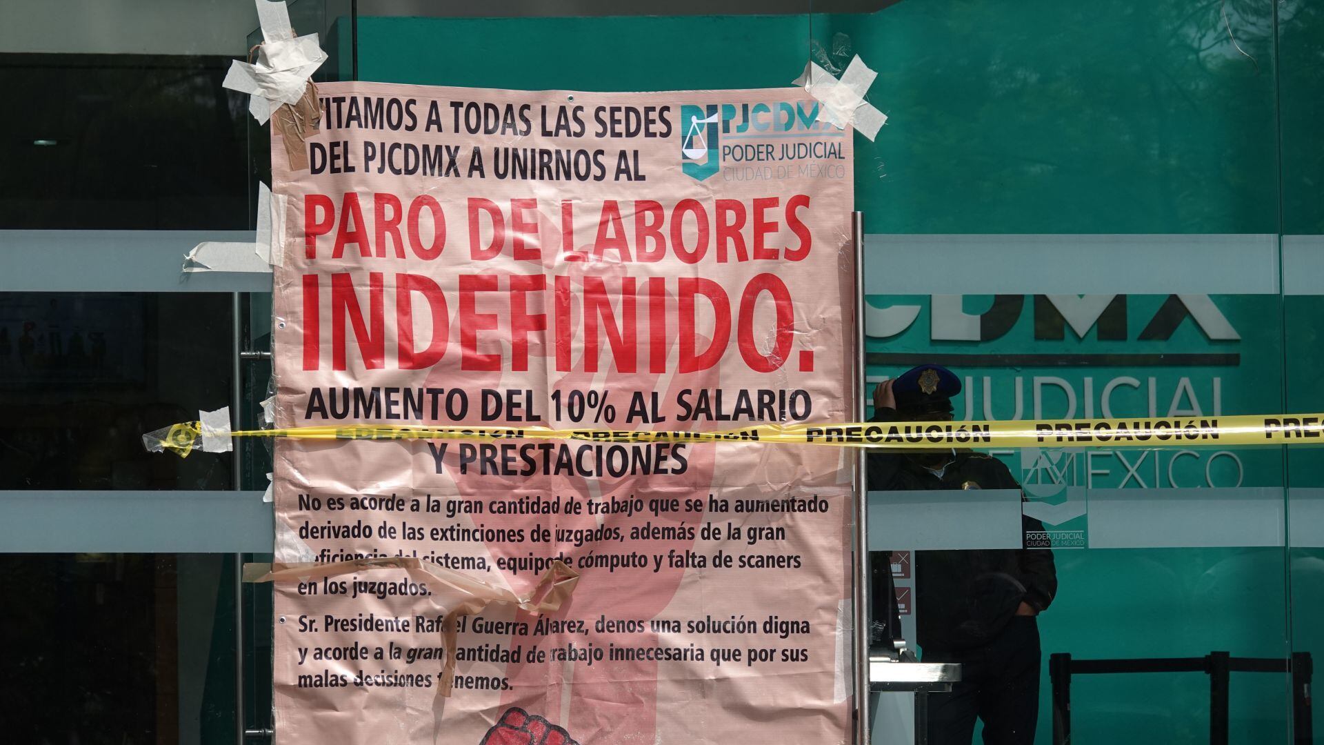 Paro Poder Judicial CDMX: Trabajadores rechazan levantar bloqueo pese a llamado de Rafael Guerra Álvarez