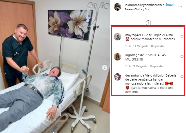 Tunden a Lalo Mora por tocar a fans.