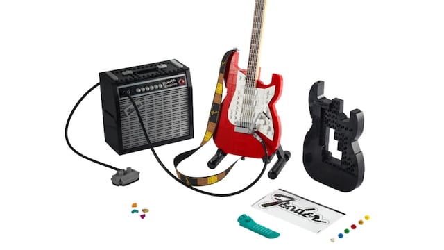 LEGO lanza la guitarra Fender Stratocaster