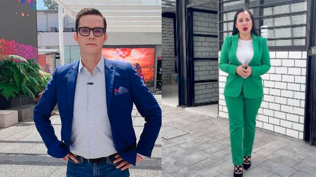 Sandra Cuevas y Horacio Villalobos