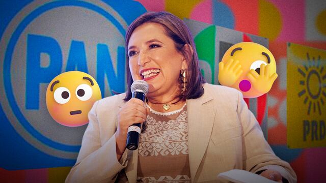 Xóchitl Gálvez opina sobre el PAN, PRI y PRD