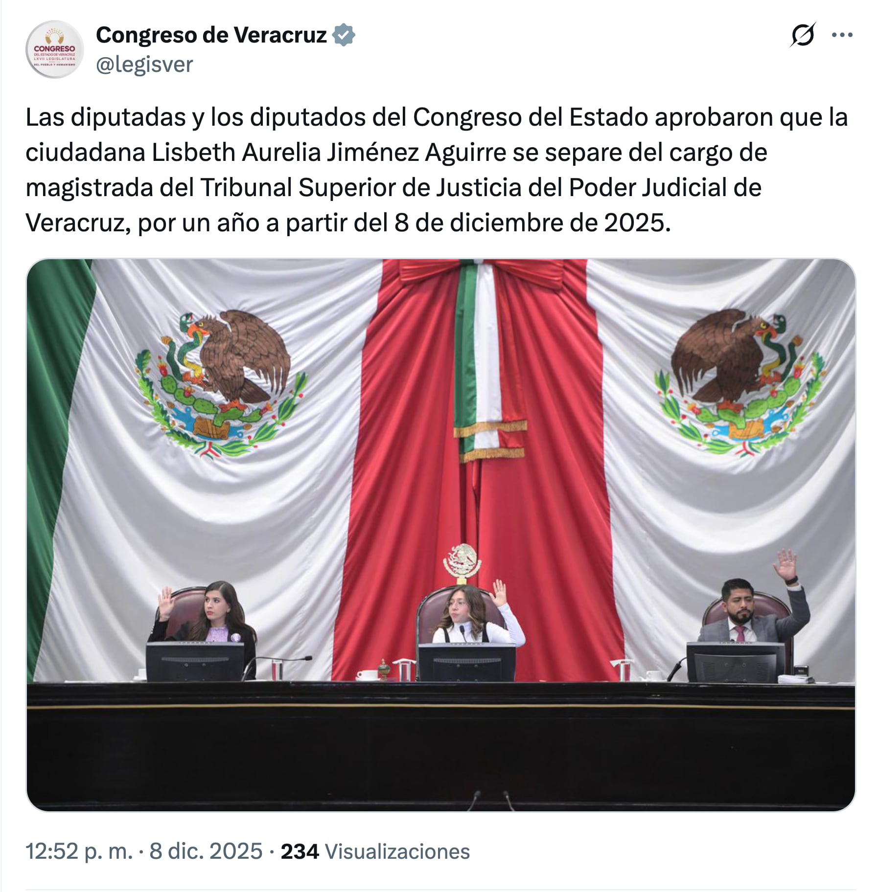 Renuncia Verónica Hernández Giadáns a la Fiscalía de Veracruz