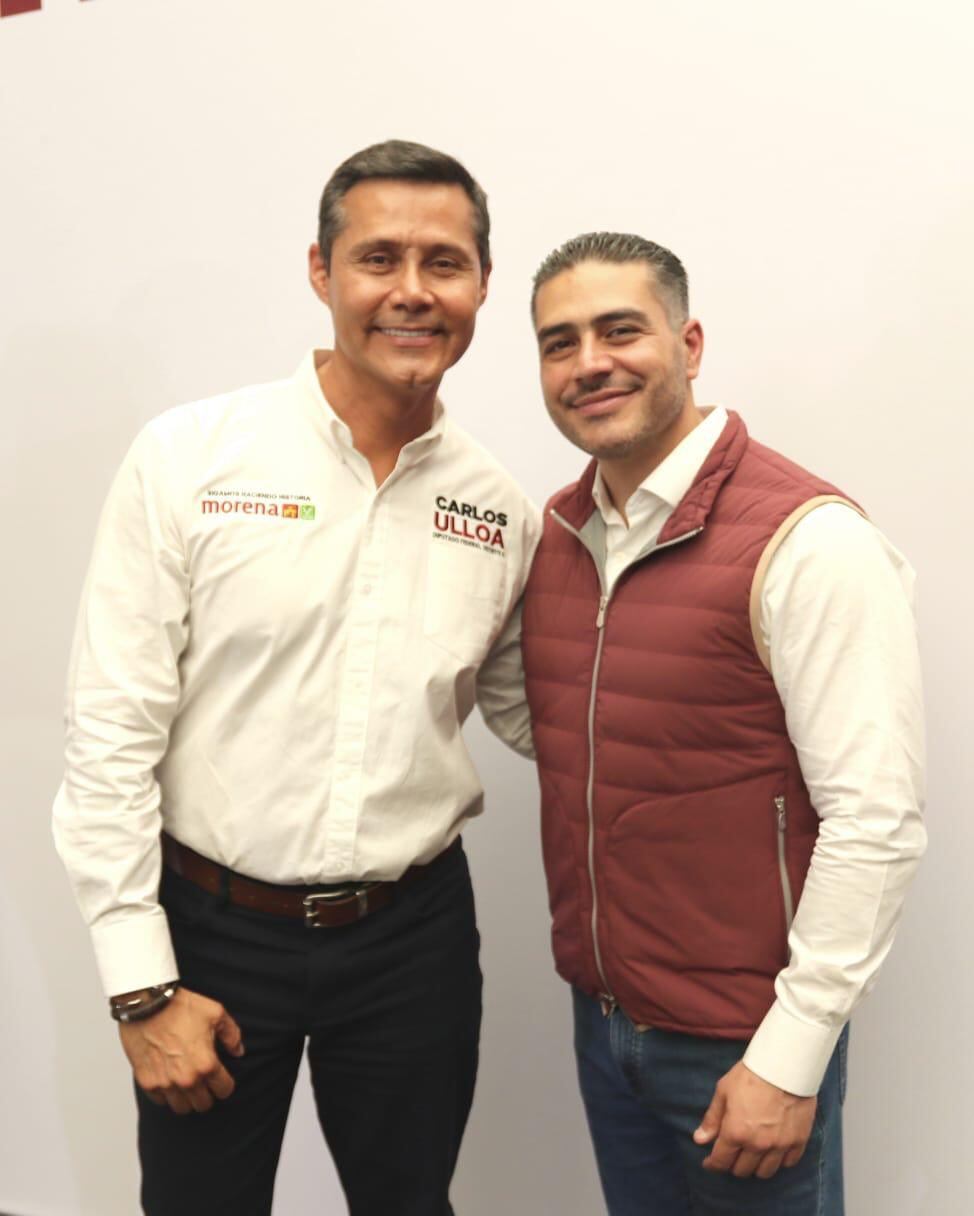 Carlos Ulloa y Omar García Harfuch