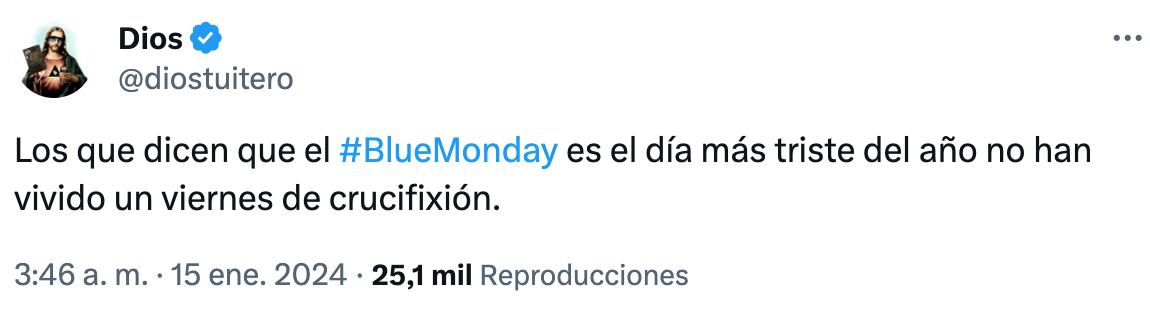 Este 15 de enero es el Blue Monday y ya desató los mejores memes