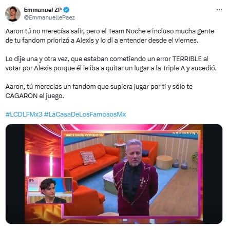 Opinan sobre eliminación de Aaron Mercury en La Casa de los Famosos México 2025.