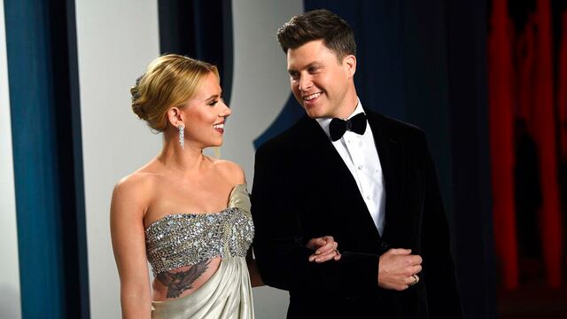 Scarlett Johansson y Colin Jost reciben a su primer hijo