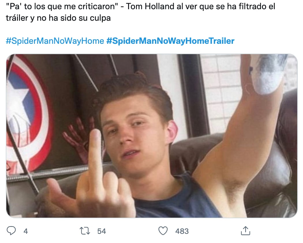 Memes de 'Spider-Man: No Way Home'