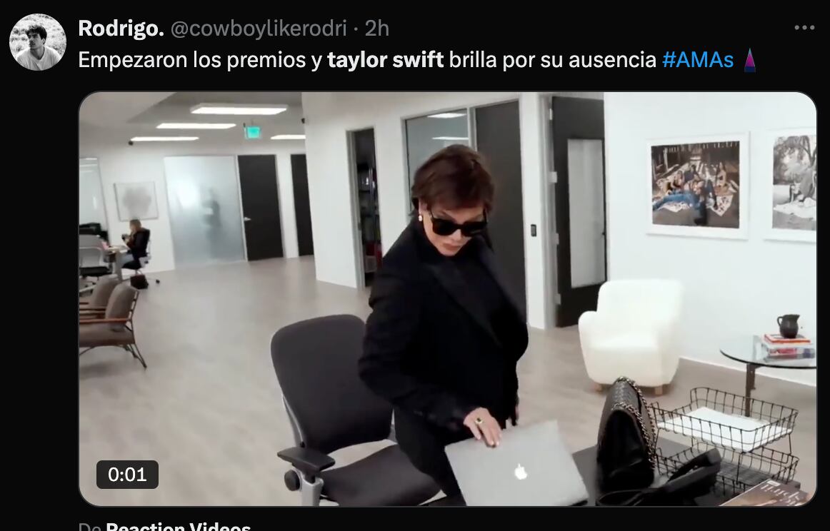 Taylor Swift puso de cabeza los American Music Awards 2025