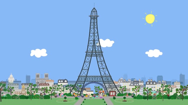 Peppa Pig conoce París