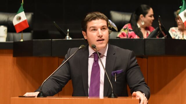 Samuel García, senador de MC.