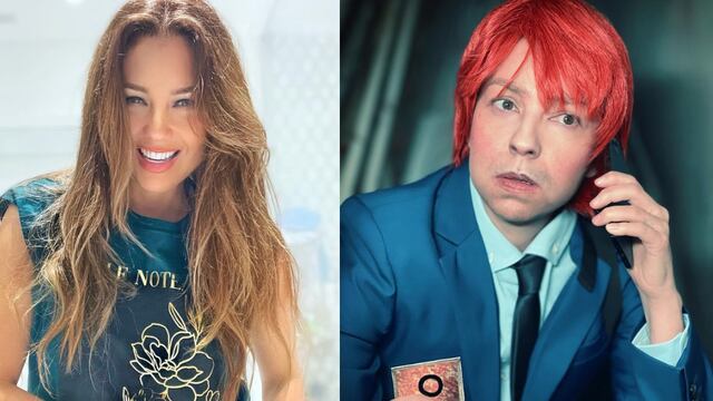 Thalía impacta con disfraz de El juego del calamar