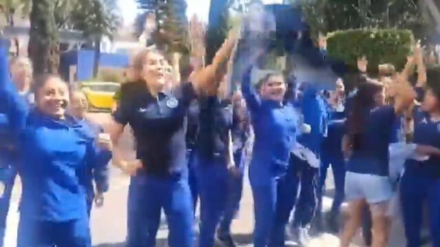 Jugadoras del Cruz Azul lanzan grito homofóbico