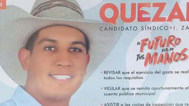 Román Antonio Quezada Sánchez, síndico emanado de las filas de Movimiento Ciudadano