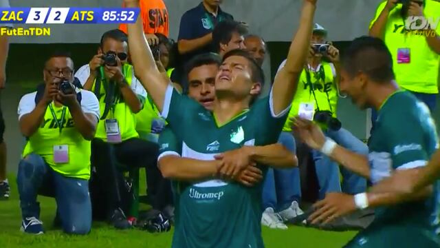Cisneros marcó el gol del triunfo para los Cañeros
