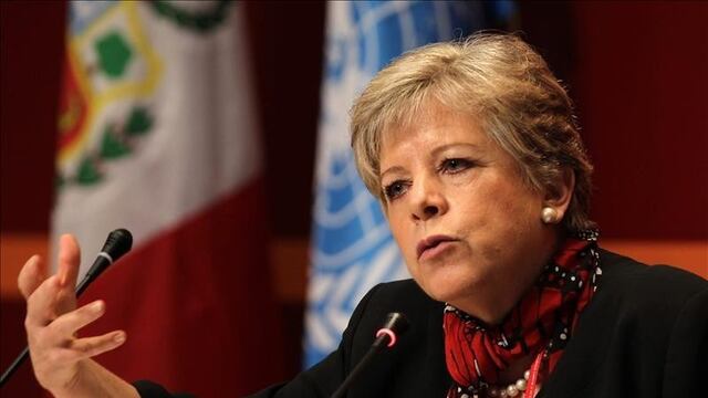 La secretaria ejecutiva de la Comisión Económica para América Latina (Cepal), Alicia Bárcena. Foto: EFE