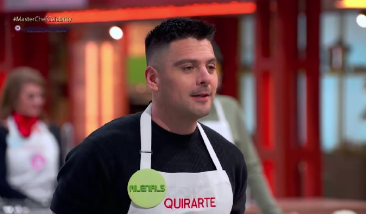 Carlos Quirarte gana el primer reto de MasterChef Celebrity 2025