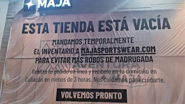 MAJA cierra en Culiacán por ola de violencia