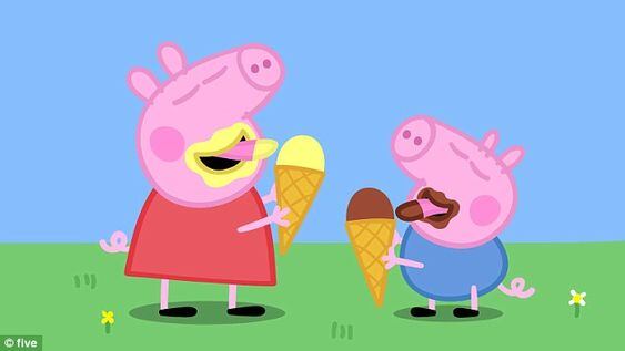 Peppa Pig ama el helado