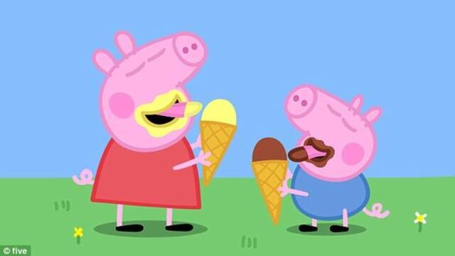 Peppa Pig ama el helado