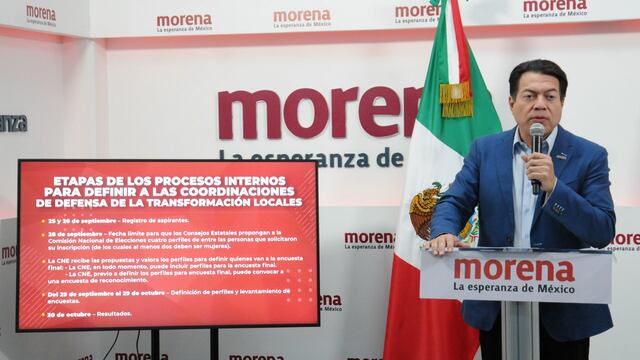 Mario Delgado, dirigente nacional de Morena