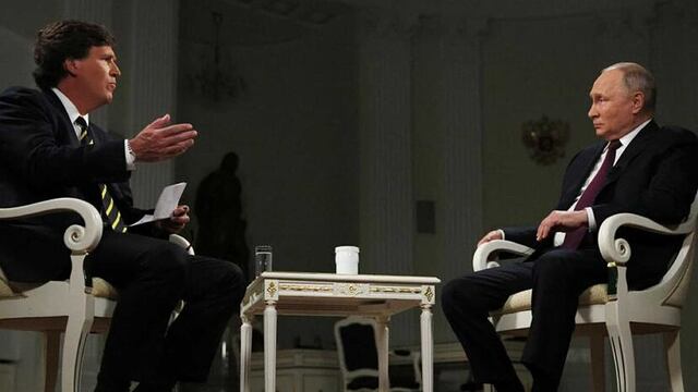 Entrevista Vladimir Putin y Tucker Carlson