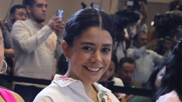 María Monreal Pérez, hija de Ricardo Monreal.