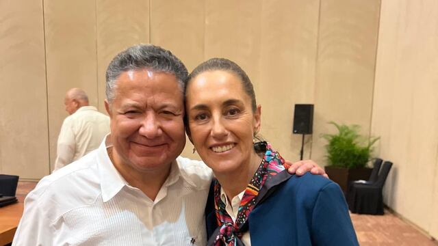Claudia Sheinbaum y Julio Menchaca